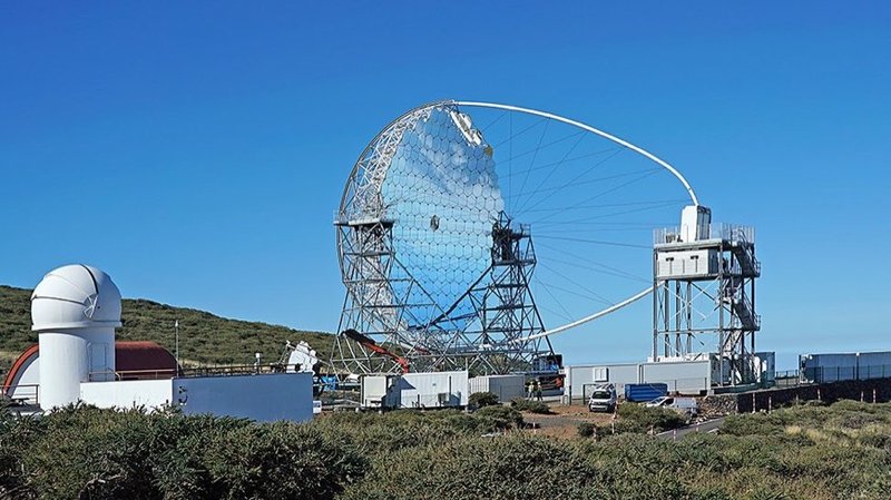 Телескоп LST-1 на Ла-Пальмі